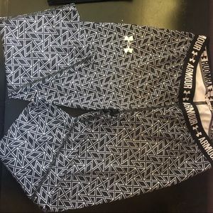 Kids cropped under armour leggings